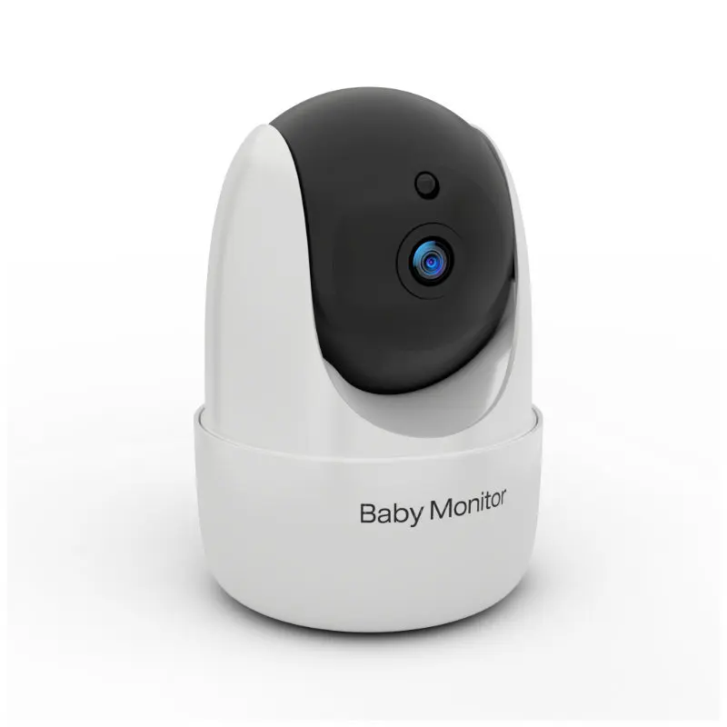 5Inch Wireless PTZ Baby Monitor Temperature Monitoring VOX Feeding Remind Intercom BabySistter Nanny Cam Long Range Baby Camera